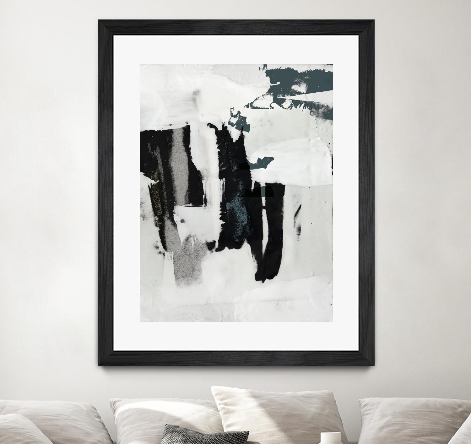 Broken Window II by Jennifer Goldberger on GIANT ART - white abstract abstract