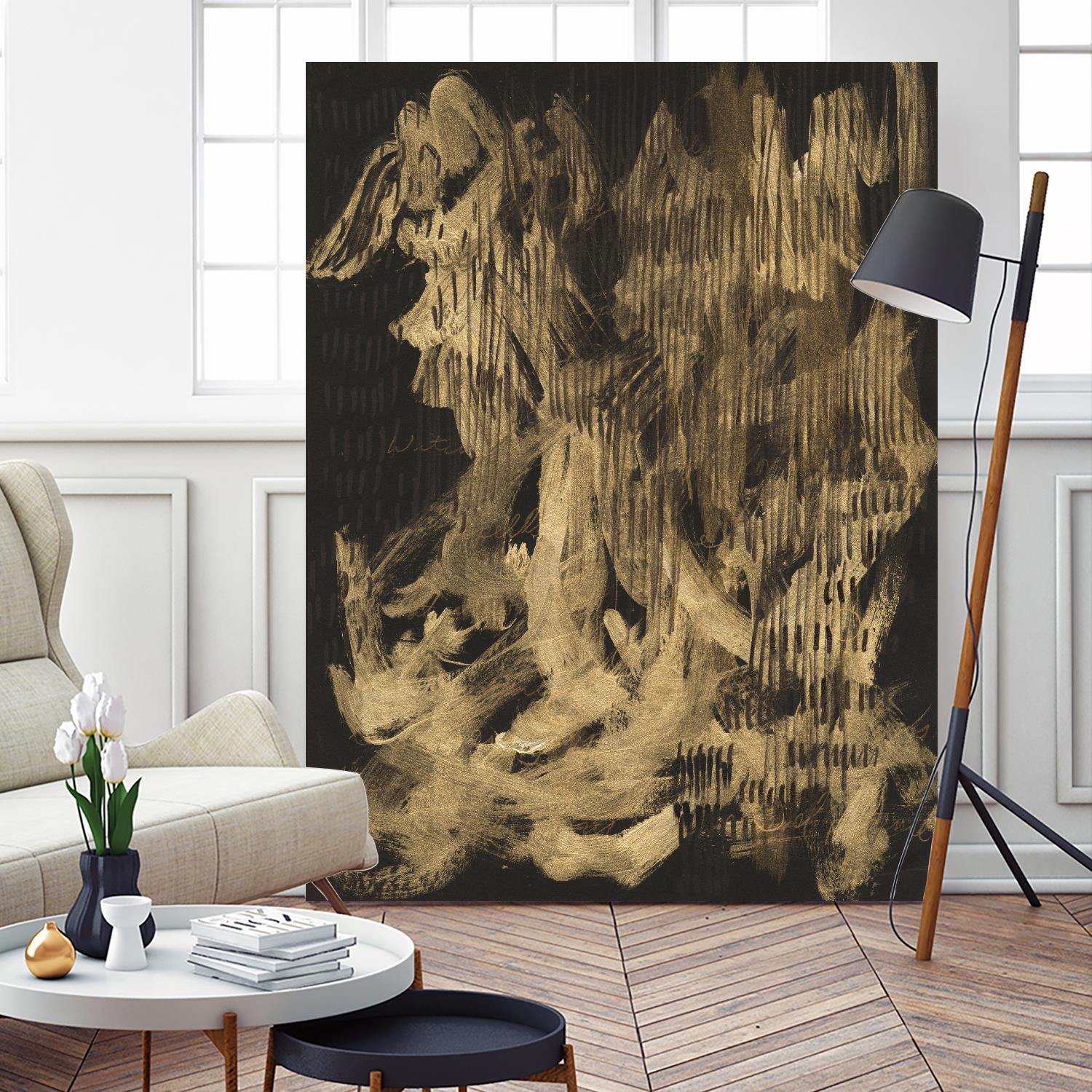 Witchery by Lori Arbel on GIANT ART - gold abstract abstract