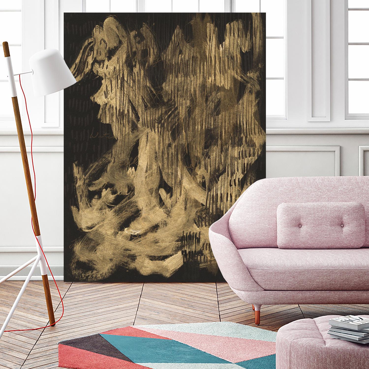 Witchery by Lori Arbel on GIANT ART - gold abstract abstract