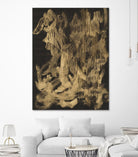 Witchery by Lori Arbel on GIANT ART - gold abstract abstract
