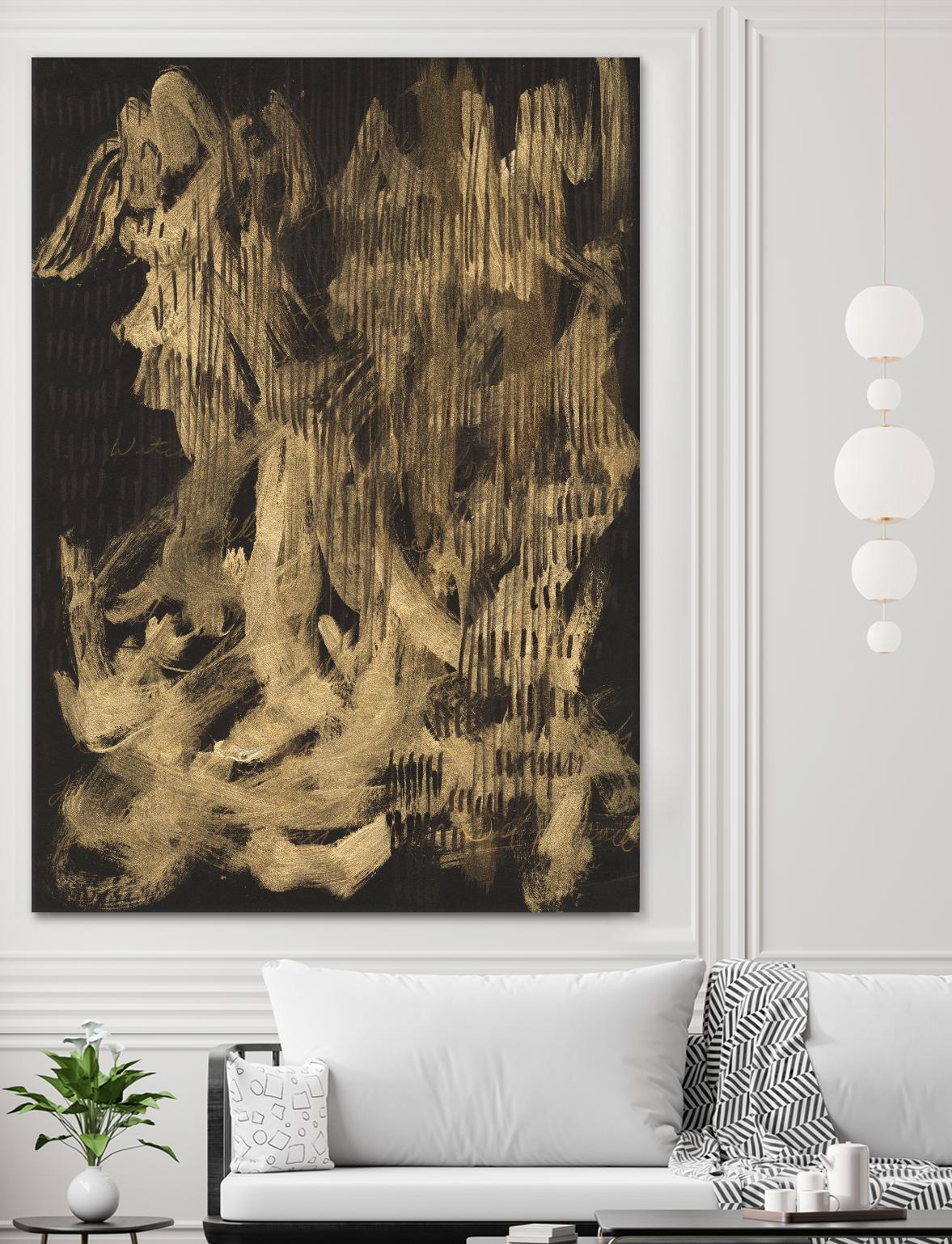 Witchery by Lori Arbel on GIANT ART - gold abstract abstract
