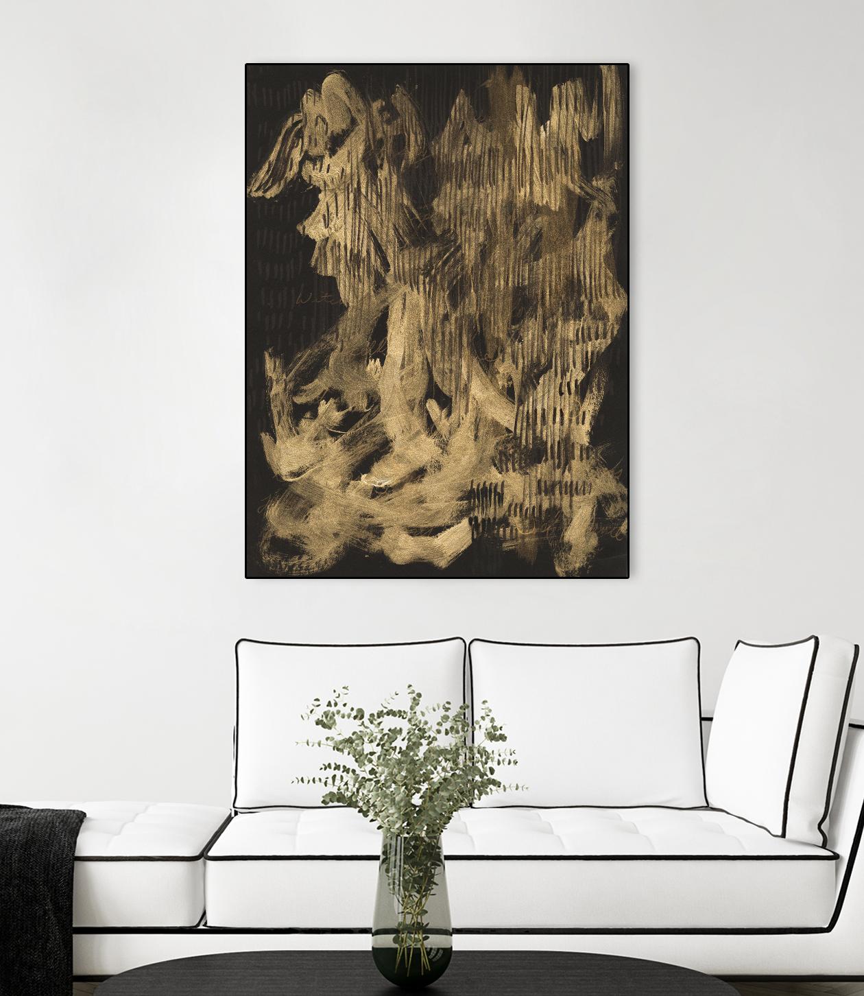 Witchery by Lori Arbel on GIANT ART - gold abstract abstract
