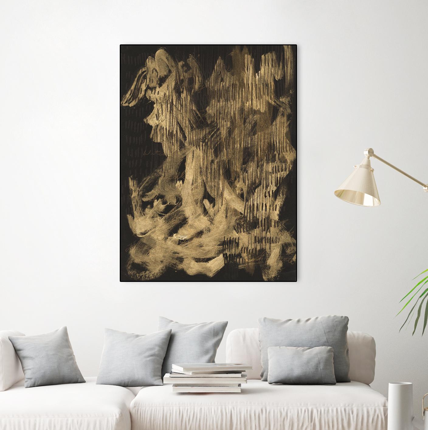 Witchery by Lori Arbel on GIANT ART - gold abstract abstract