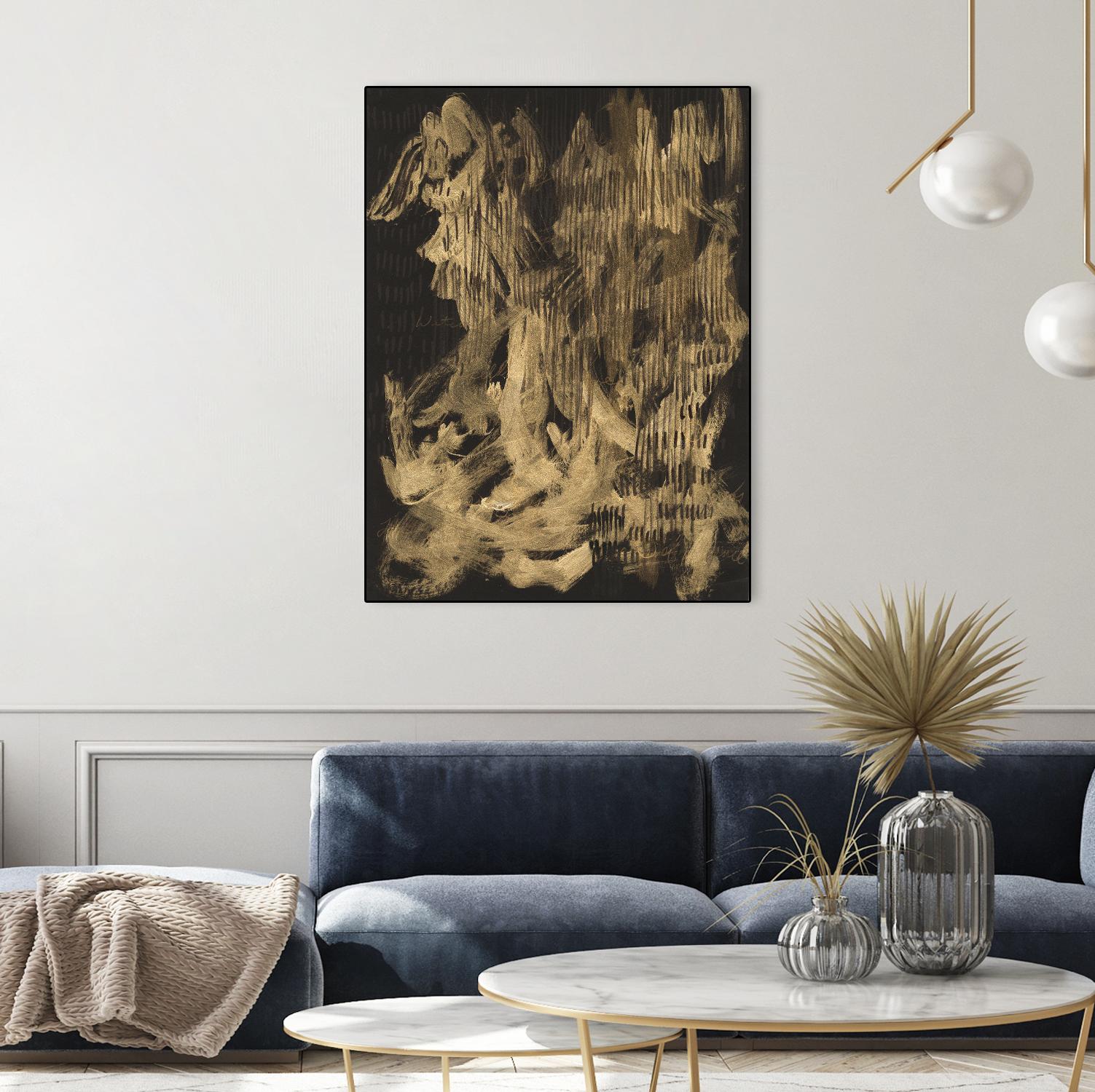 Witchery by Lori Arbel on GIANT ART - gold abstract abstract