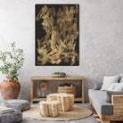 Witchery by Lori Arbel on GIANT ART - gold abstract abstract