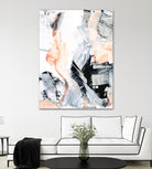 Blush Flame I by Ethan Harper on GIANT ART - white abstract