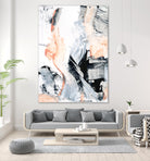 Blush Flame I by Ethan Harper on GIANT ART - white abstract