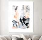 Blush Flame I by Ethan Harper on GIANT ART - white abstract