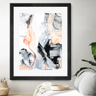 Blush Flame I by Ethan Harper on GIANT ART - white abstract