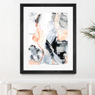 Blush Flame I by Ethan Harper on GIANT ART - white abstract