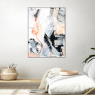 Blush Flame I by Ethan Harper on GIANT ART - white abstract