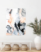 Blush Flame I by Ethan Harper on GIANT ART - white abstract