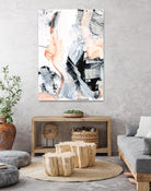 Blush Flame I by Ethan Harper on GIANT ART - white abstract
