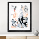 Blush Flame I by Ethan Harper on GIANT ART - white abstract