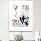 Blush Flame I by Ethan Harper on GIANT ART - white abstract