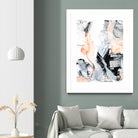 Blush Flame I by Ethan Harper on GIANT ART - white abstract
