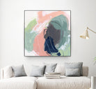 Circle Side I by June Vess on GIANT ART - pink abstract abstract