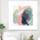 Circle Side I by June Vess on GIANT ART - pink abstract abstract