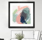 Circle Side I by June Vess on GIANT ART - pink abstract abstract