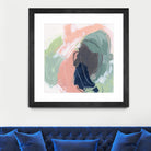 Circle Side I by June Vess on GIANT ART - pink abstract abstract