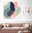 Circle Side II by June Vess on GIANT ART - pink abstract abstract