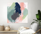 Circle Side II by June Vess on GIANT ART - pink abstract abstract