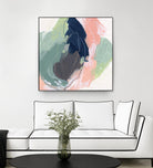 Circle Side II by June Vess on GIANT ART - pink abstract abstract