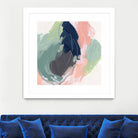 Circle Side II by June Vess on GIANT ART - pink abstract abstract