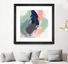 Circle Side II by June Vess on GIANT ART - pink abstract abstract