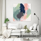 Circle Side II by June Vess on GIANT ART - pink abstract abstract
