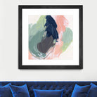 Circle Side II by June Vess on GIANT ART - pink abstract abstract