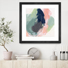 Circle Side II by June Vess on GIANT ART - pink abstract abstract