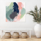 Circle Side II by June Vess on GIANT ART - pink abstract abstract