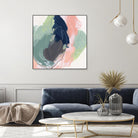 Circle Side II by June Vess on GIANT ART - pink abstract abstract