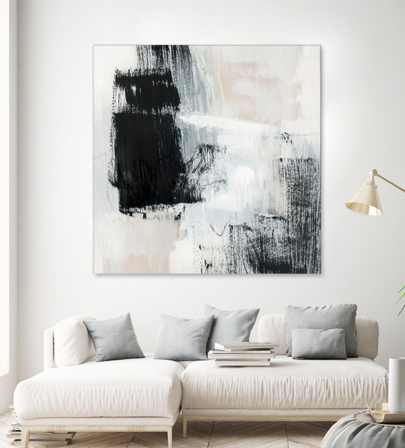 Fria I by Victoria Barnes on GIANT ART - beige abstract abstract