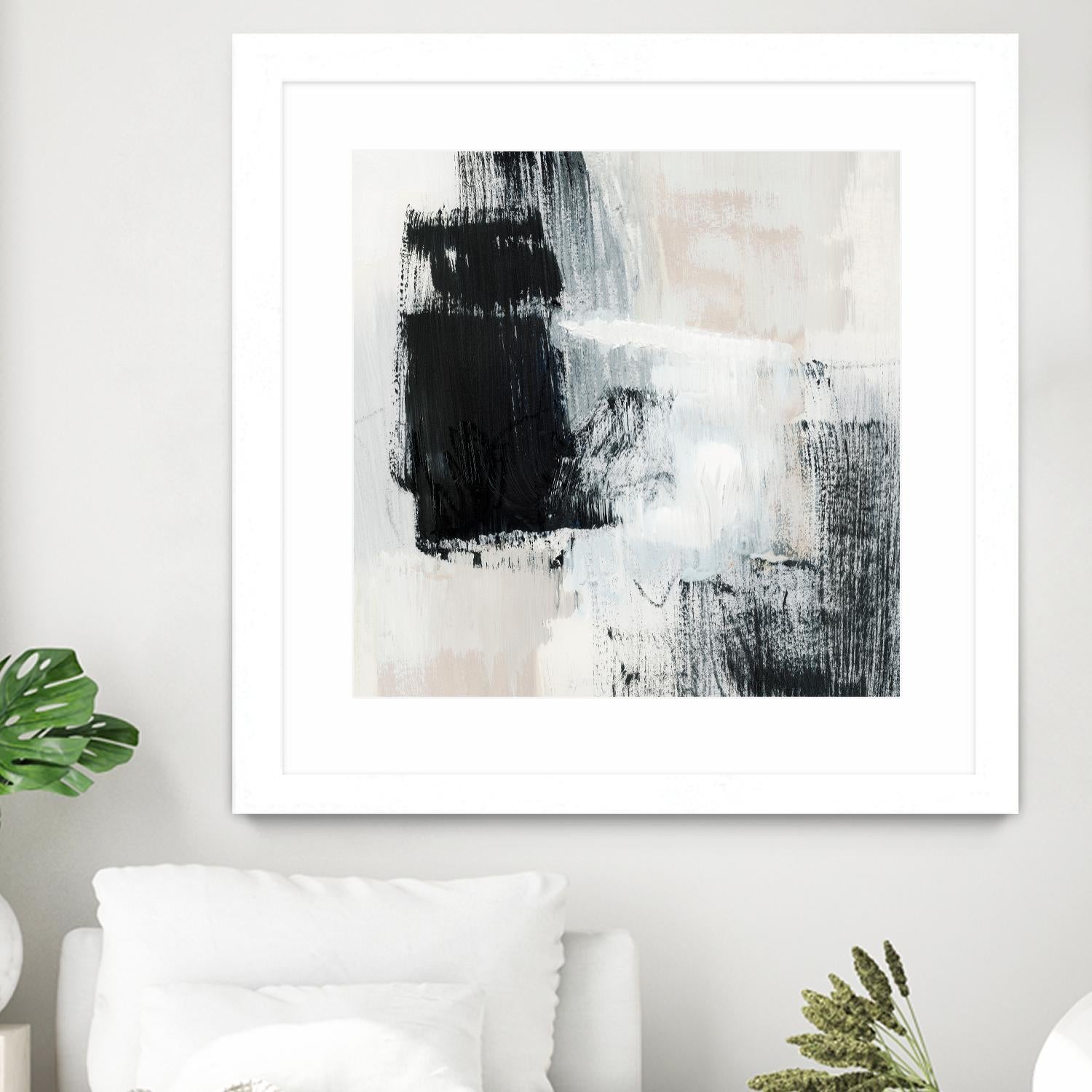 Fria I by Victoria Barnes on GIANT ART - beige abstract abstract