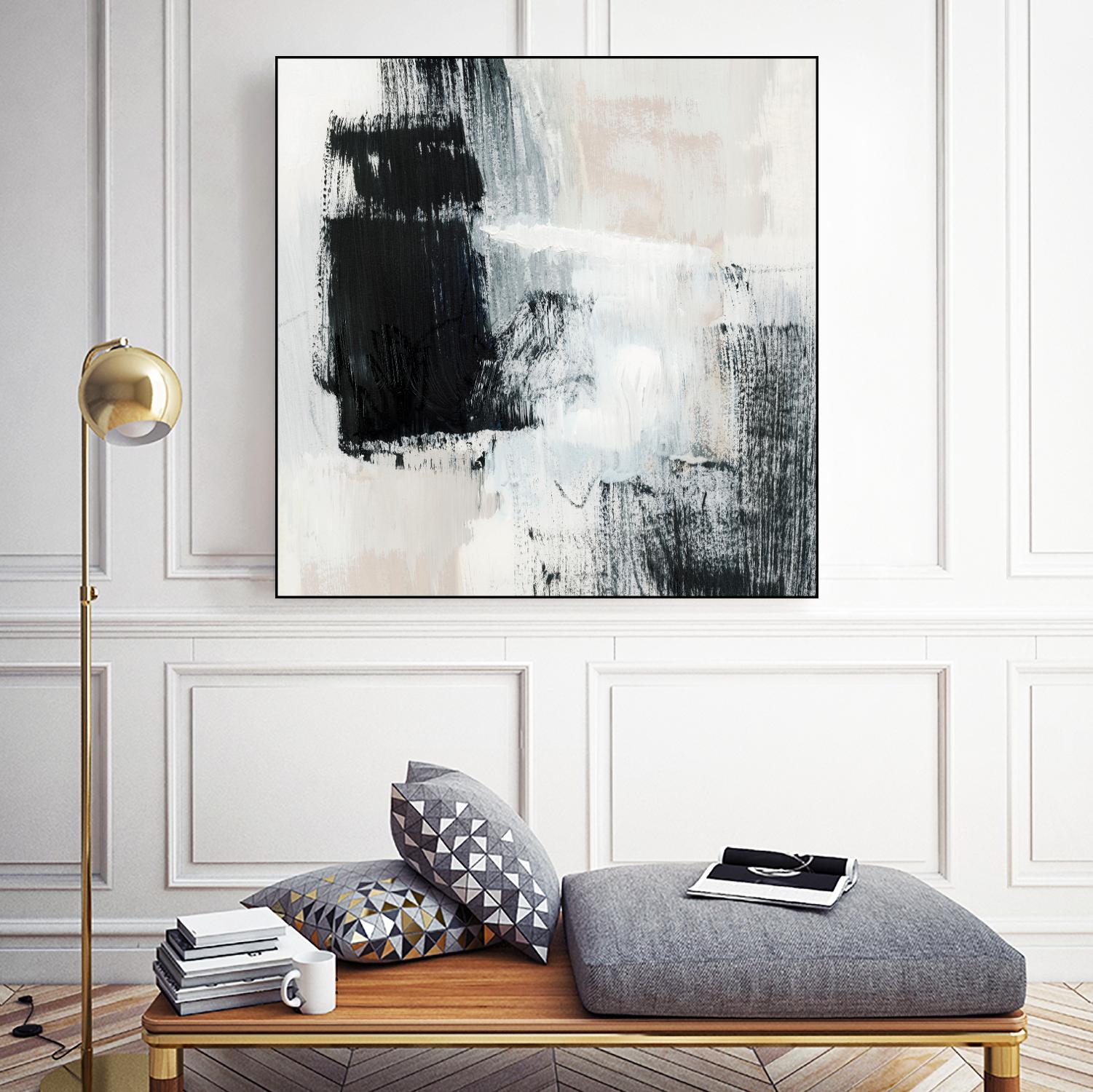 Fria I by Victoria Barnes on GIANT ART - beige abstract abstract