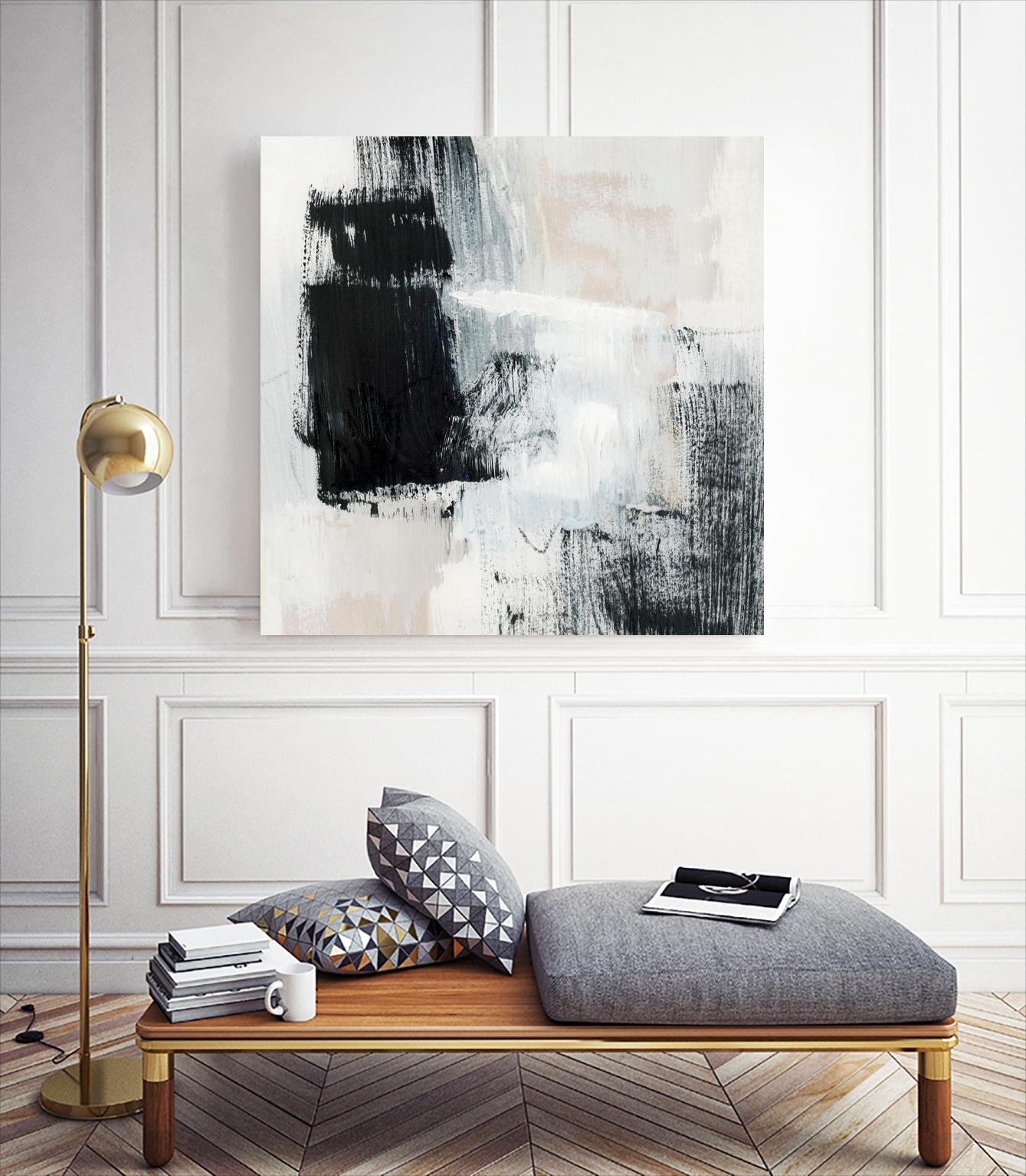 Fria I by Victoria Barnes on GIANT ART - beige abstract abstract