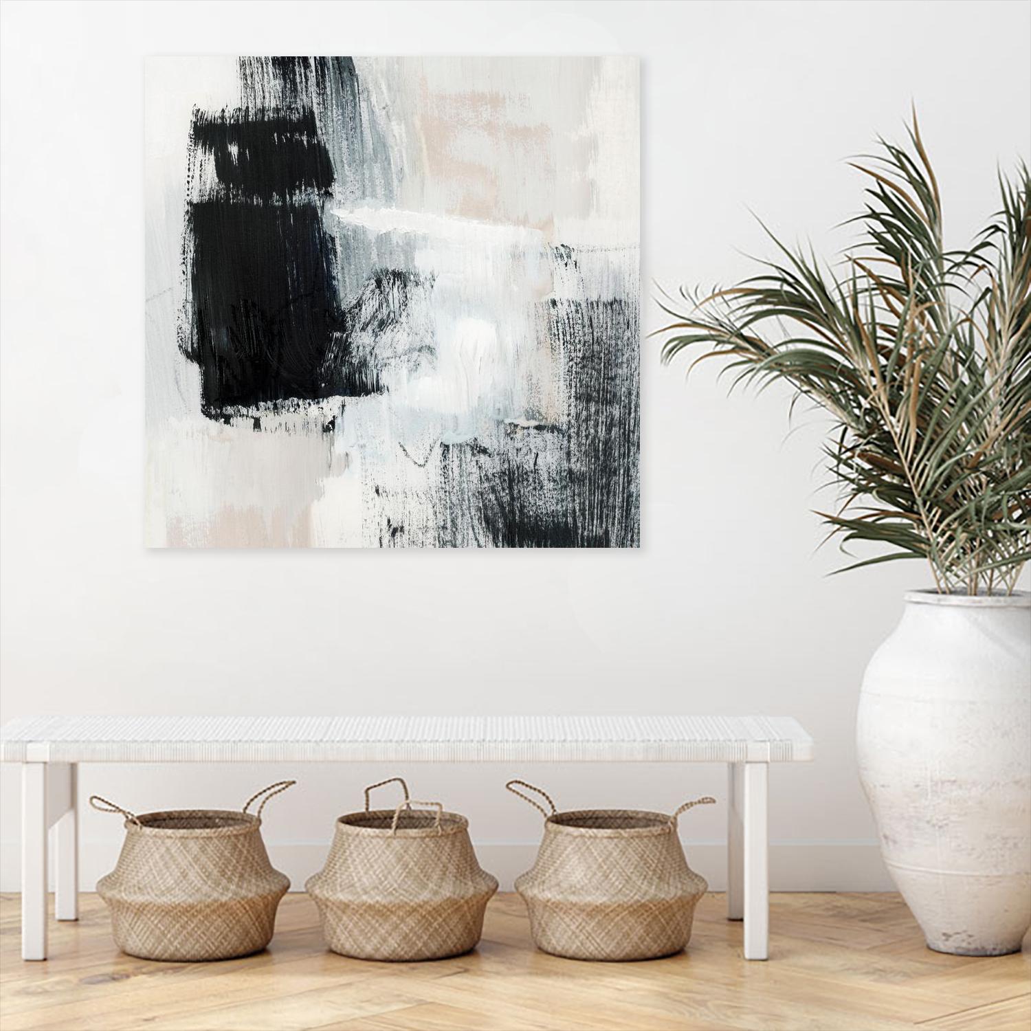 Fria I by Victoria Barnes on GIANT ART - beige abstract abstract