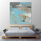 Printed Thither III by Sue Jachimiec on GIANT ART - beige abstract