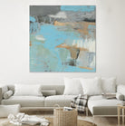 Printed Thither III by Sue Jachimiec on GIANT ART - beige abstract