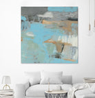 Printed Thither III by Sue Jachimiec on GIANT ART - beige abstract