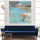 Printed Thither III by Sue Jachimiec on GIANT ART - beige abstract