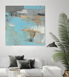 Printed Thither III by Sue Jachimiec on GIANT ART - beige abstract