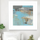 Printed Thither III by Sue Jachimiec on GIANT ART - beige abstract