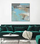 Printed Thither III by Sue Jachimiec on GIANT ART - beige abstract