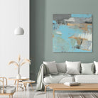 Printed Thither III by Sue Jachimiec on GIANT ART - beige abstract