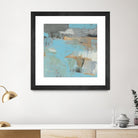 Printed Thither III by Sue Jachimiec on GIANT ART - beige abstract