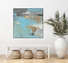 Printed Thither III by Sue Jachimiec on GIANT ART - beige abstract