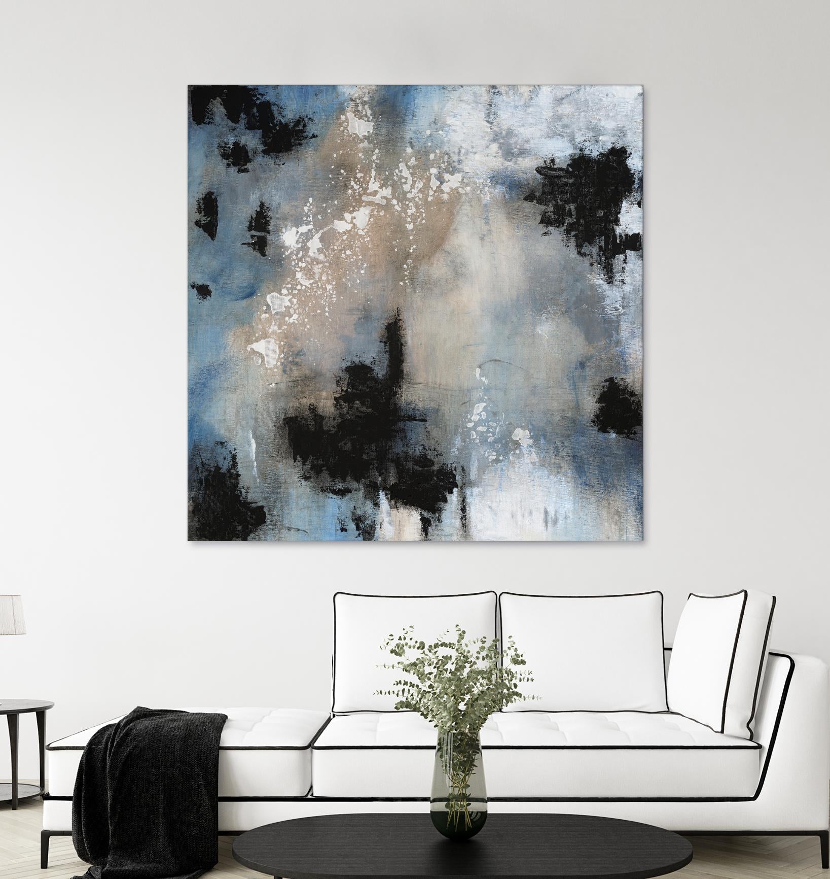 Embellished Shifting Motion II by Tim OToole on GIANT ART - blue abstract abstract